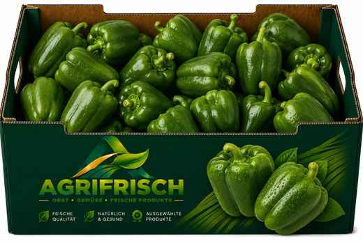 [AG-0074] Paprika grün 5 kg NL